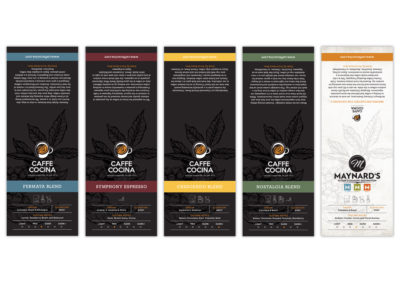 Caffe Cocina Coffee Bag Labels
