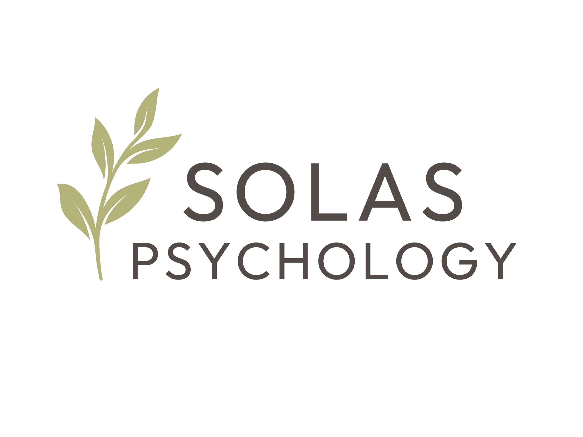 Solas Psychology branding and logo design