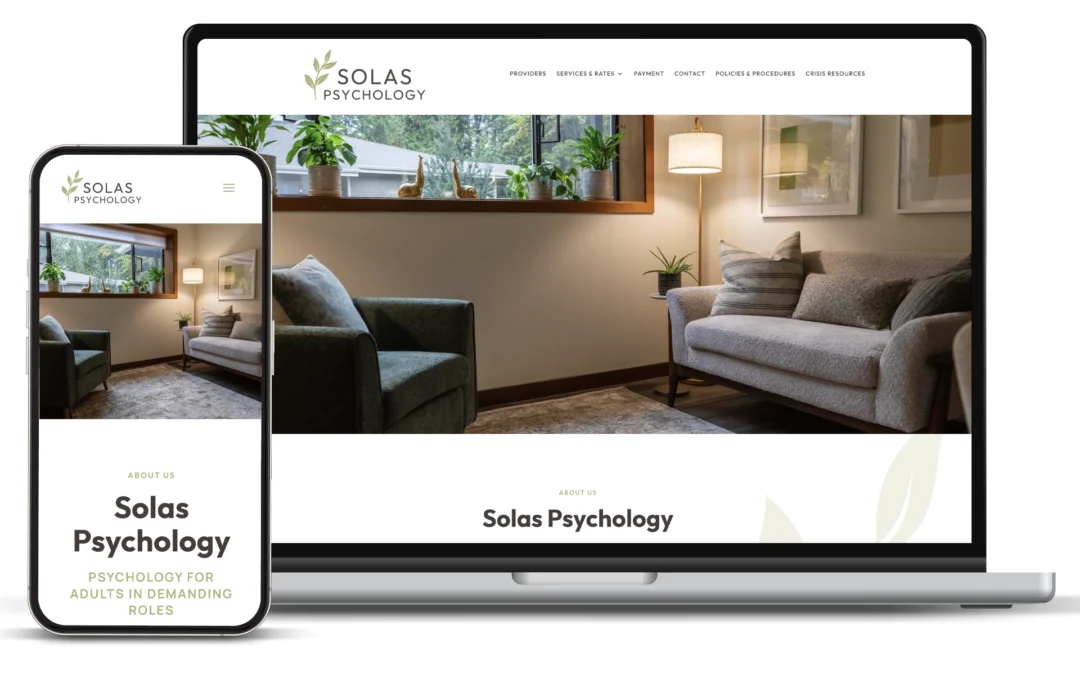 Solas Psychology Website