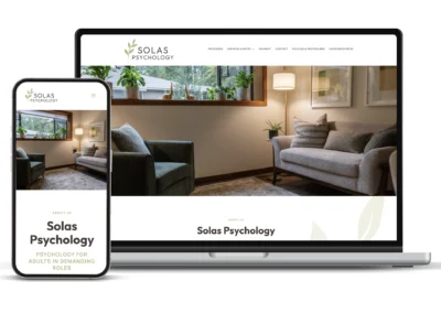 Solas Psychology Website